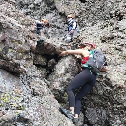 Scrambling experience photo