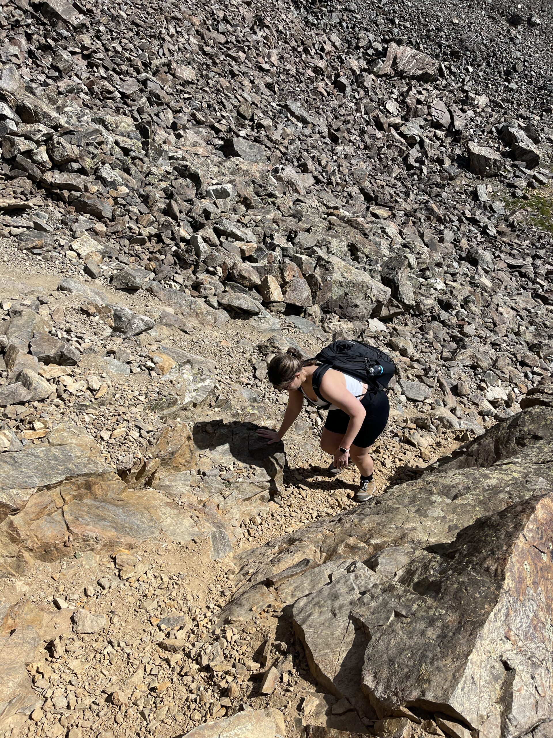 Scrambling experience photo