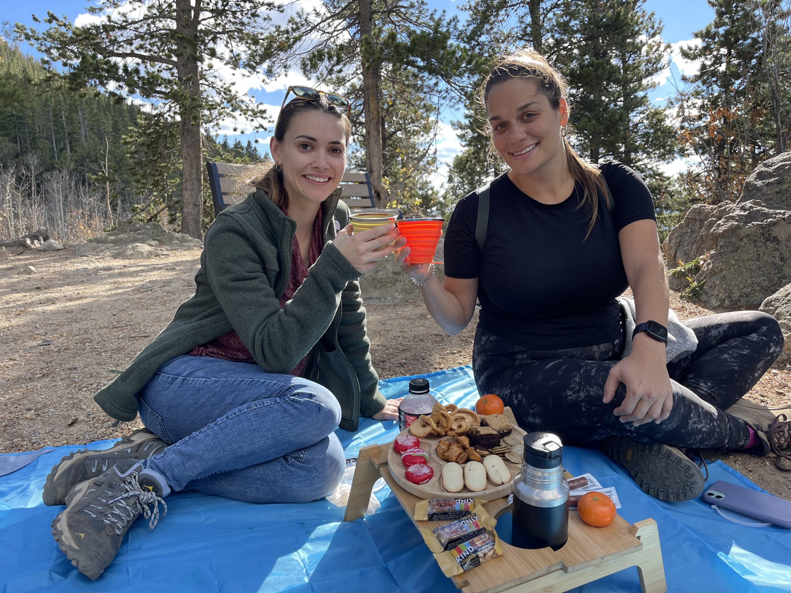 Wine and charcuterie mountain experience